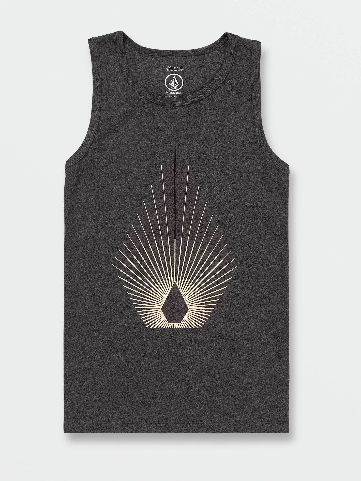 Big Boys Blister Tanks - Dark Black Heather