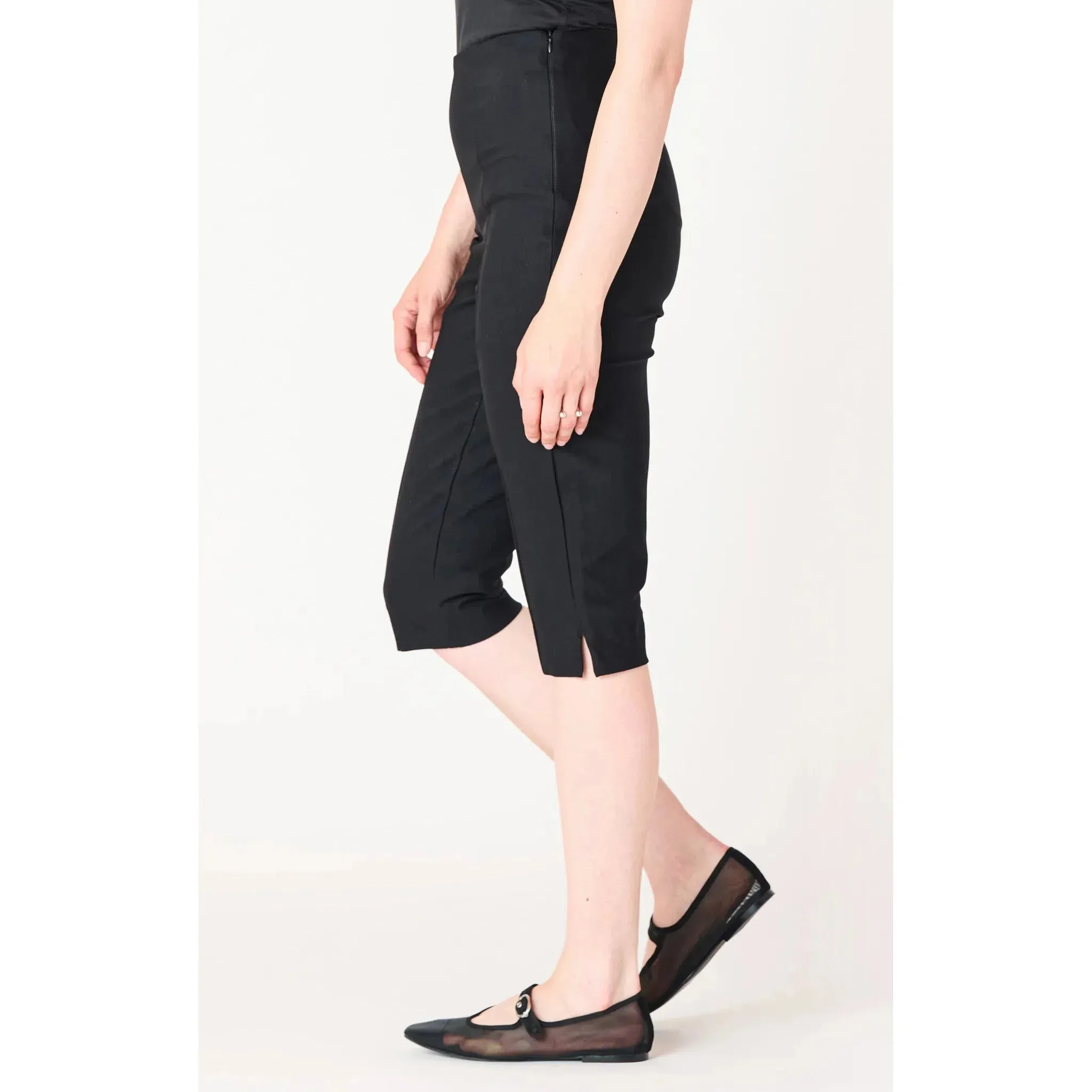 Capri Pants - Black Tape