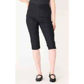Capri Pants - Black Tape