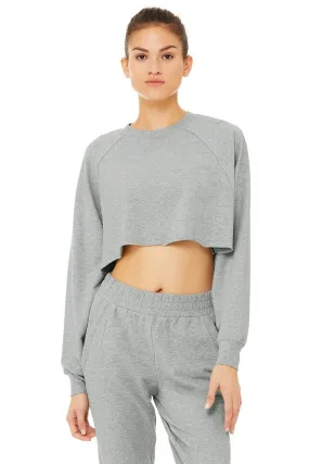 Double Take Pullover - Dove Grey Heather
