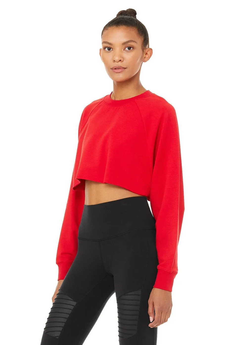 Double Take Pullover - Scarlet