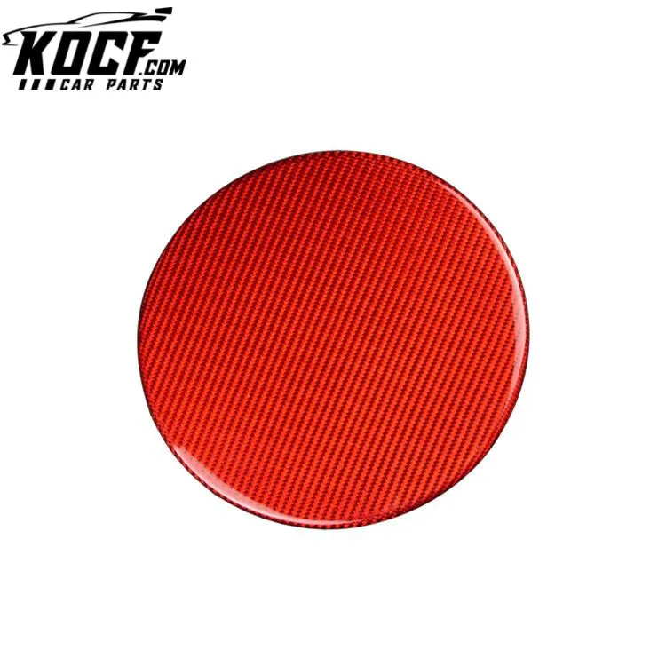 ES For Camaro Carbon Fiber For Cars Accessories Carbon Fiber Fuel tank cover For Chevy Camaro