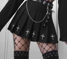 Goth Style Mini Skirt