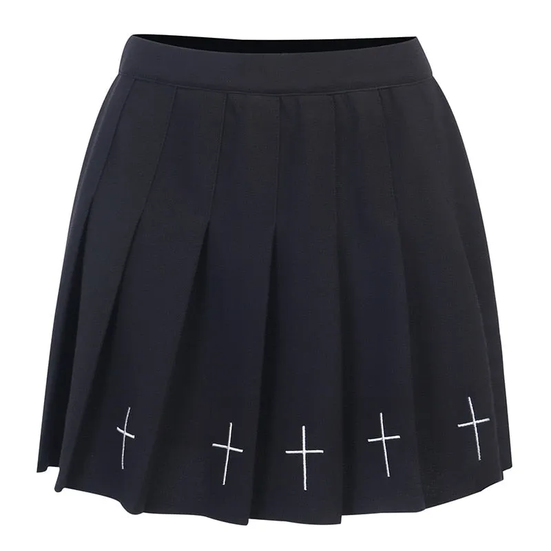 Goth Style Mini Skirt