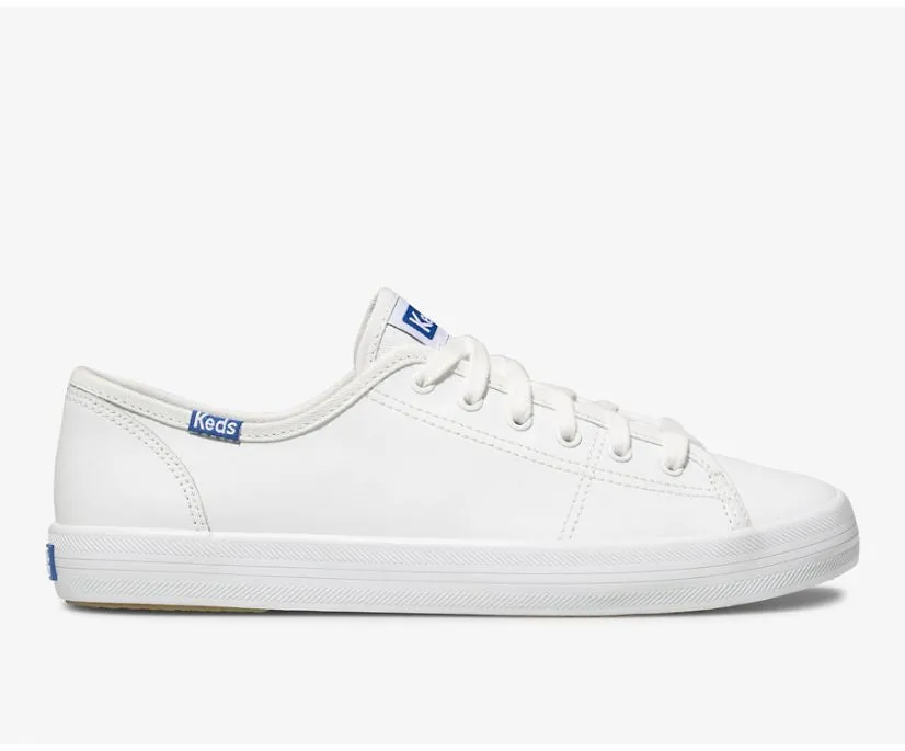 Kickstart Leather Sneaker - White