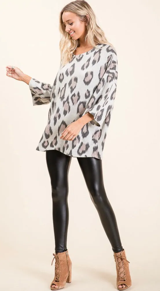 Leopard Print Top
