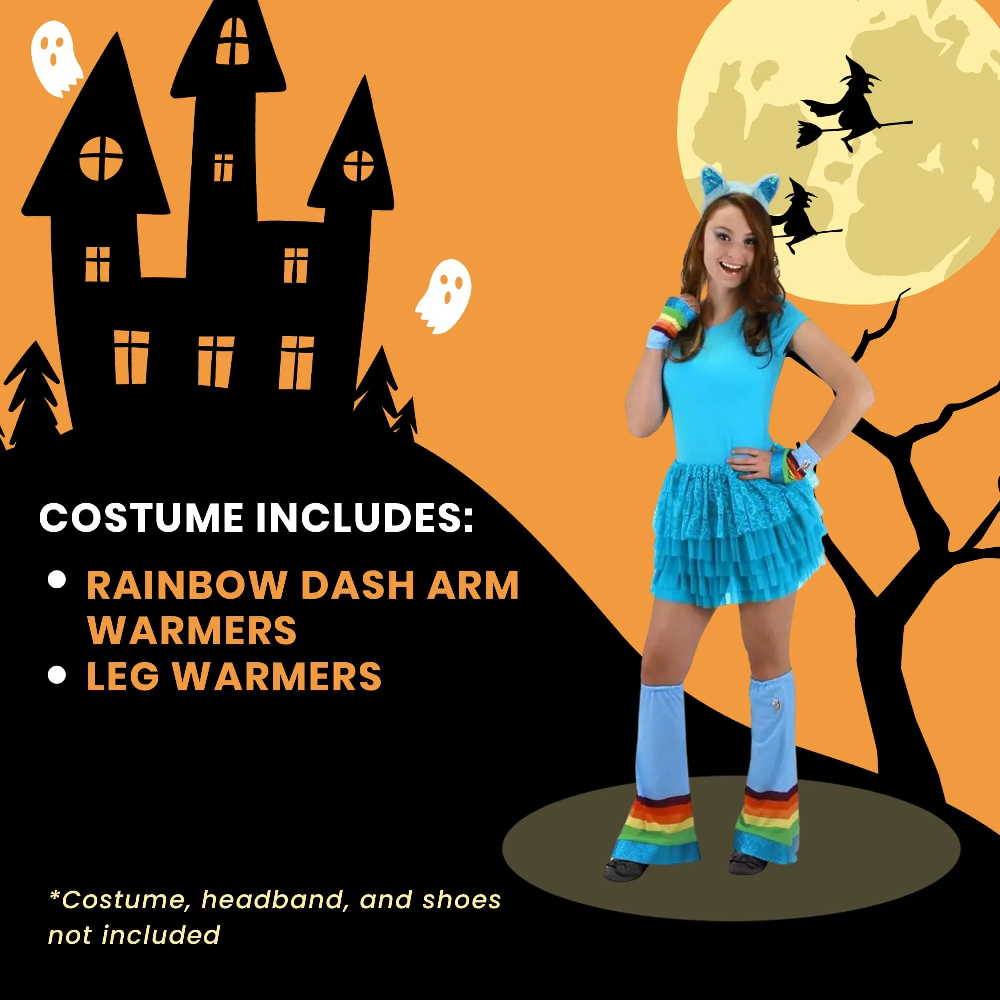 My Little Pony Rainbow Dash Costume Hoofwarmer Kit