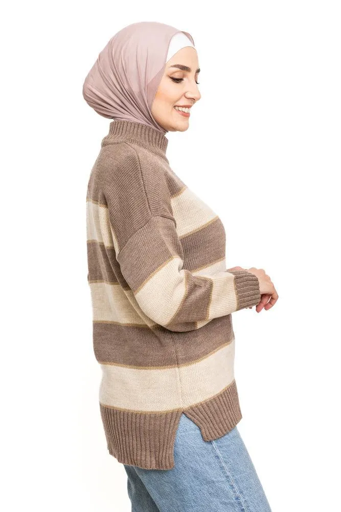 Nomad W-Striped Pullover