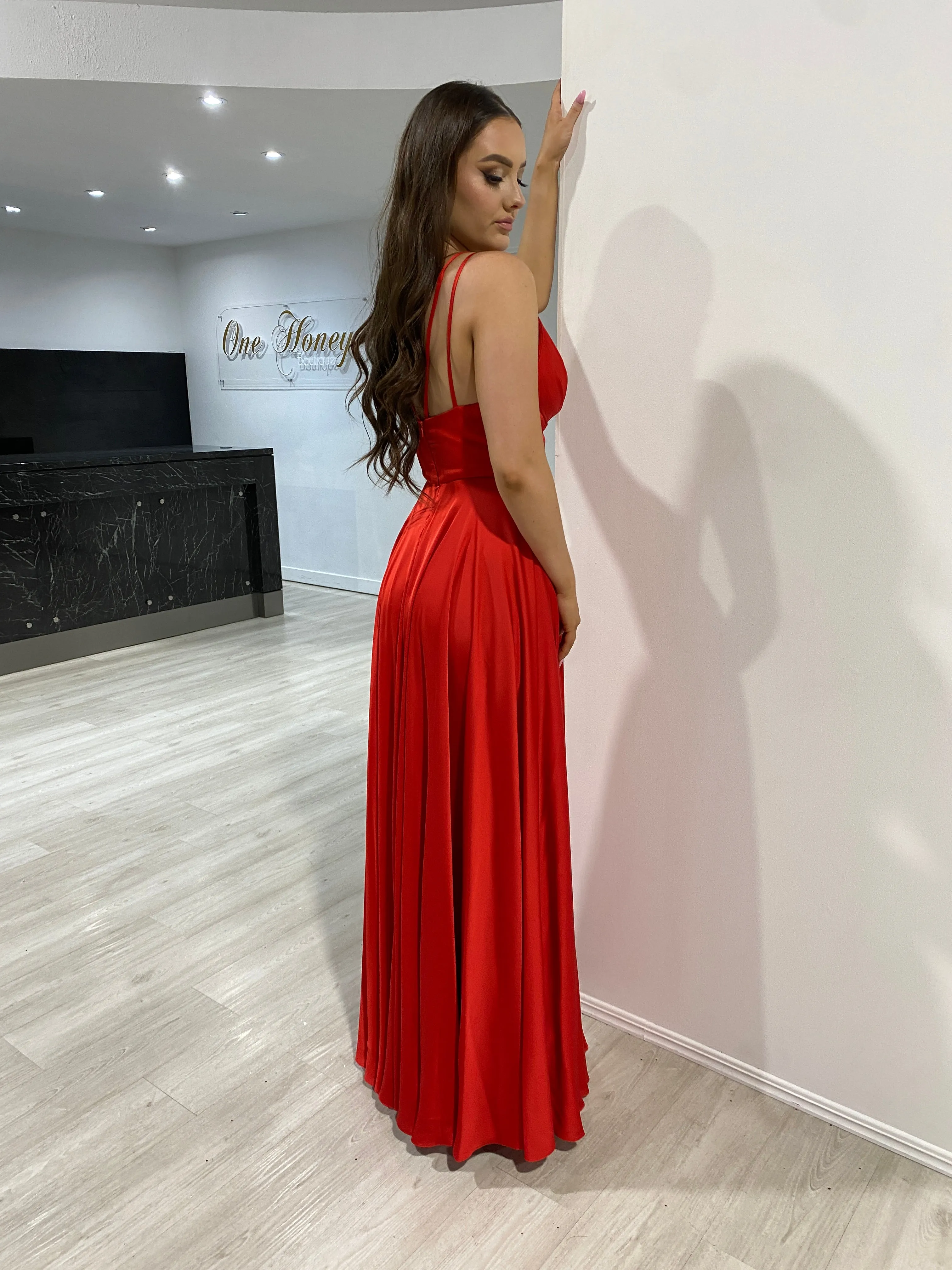 ROSALIA Silky A Line Formal & Prom Dress