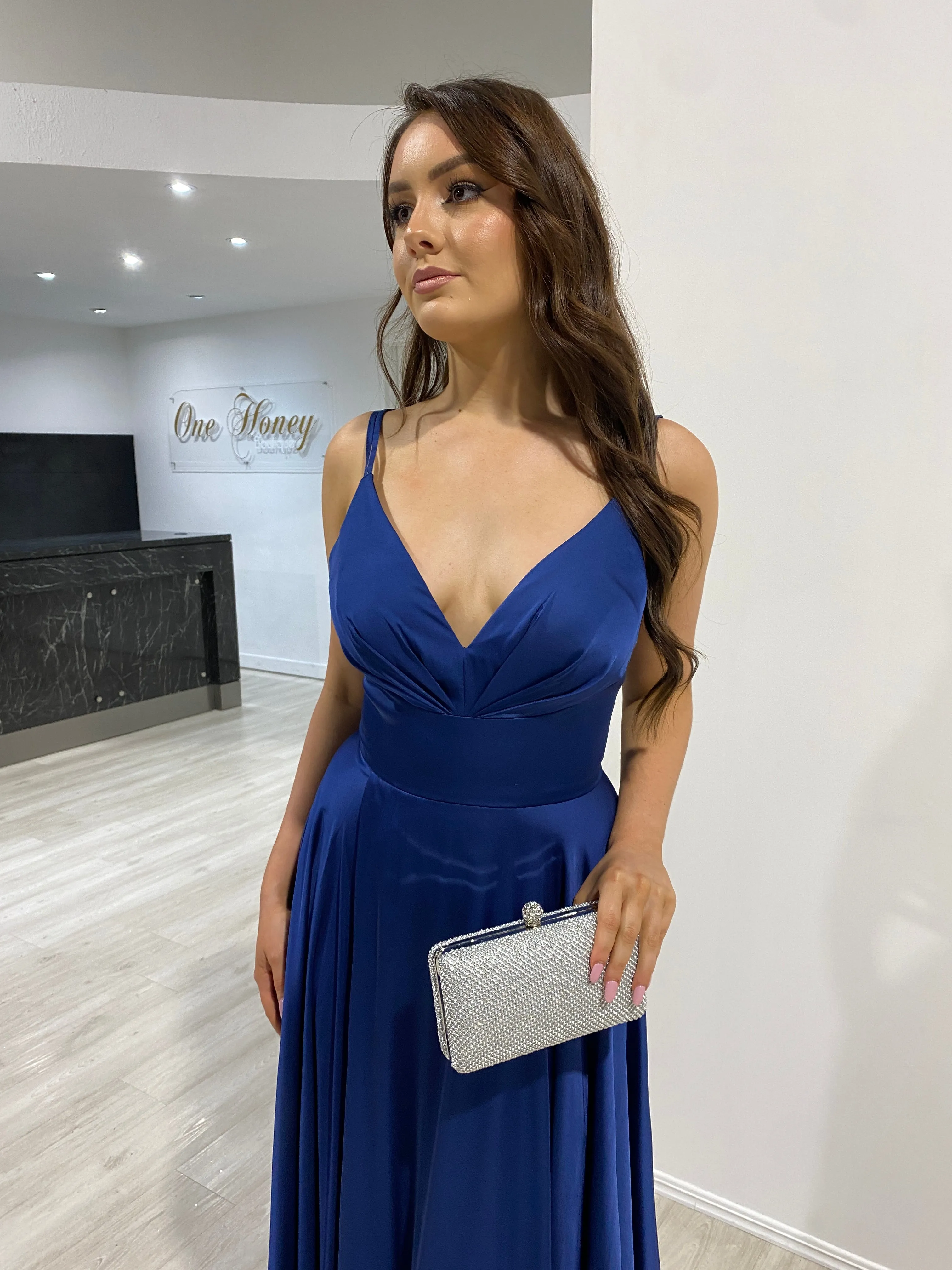 ROSALIA Silky A Line Formal & Prom Dress