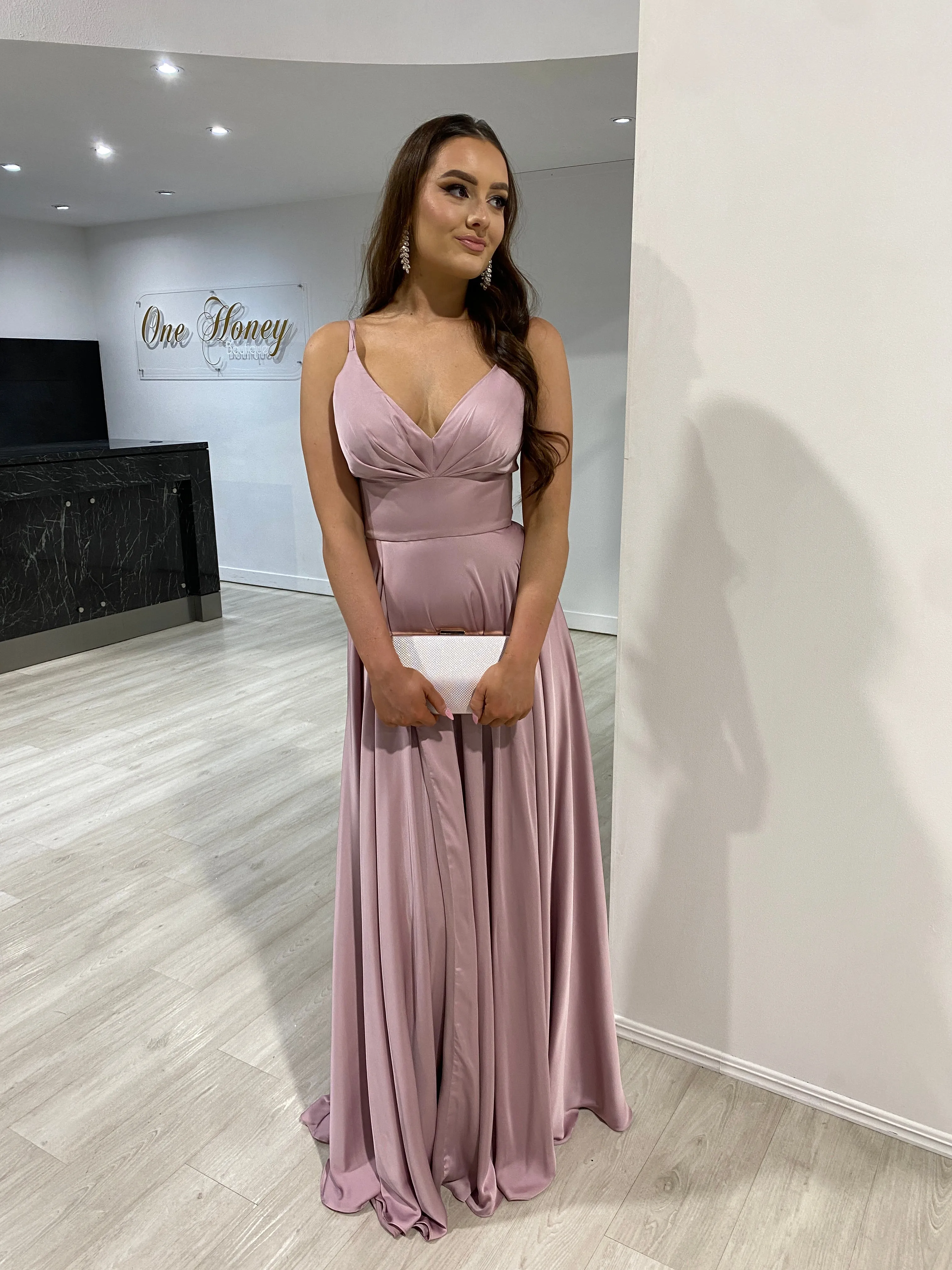 ROSALIA Silky A Line Formal & Prom Dress