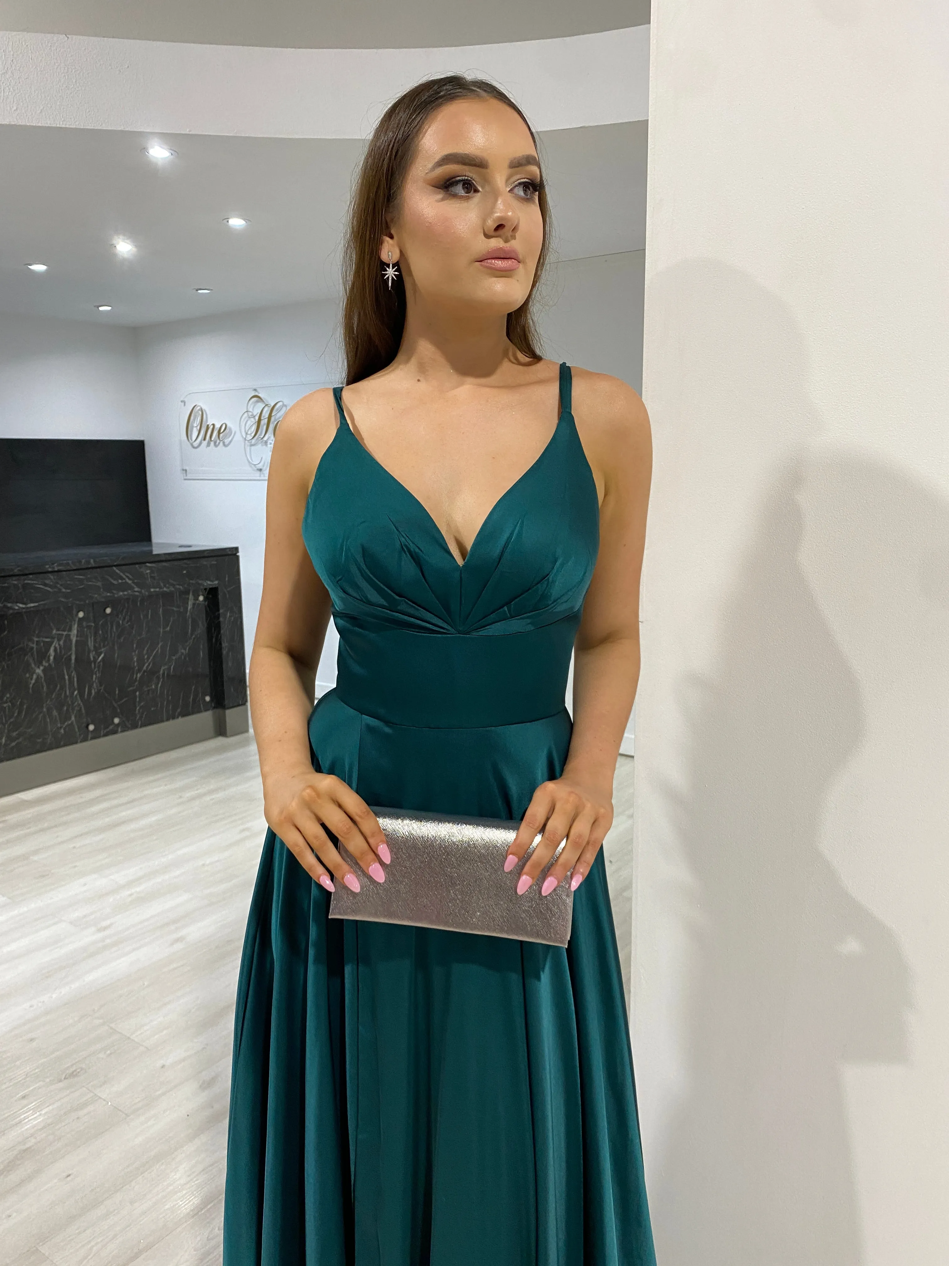 ROSALIA Silky A Line Formal & Prom Dress