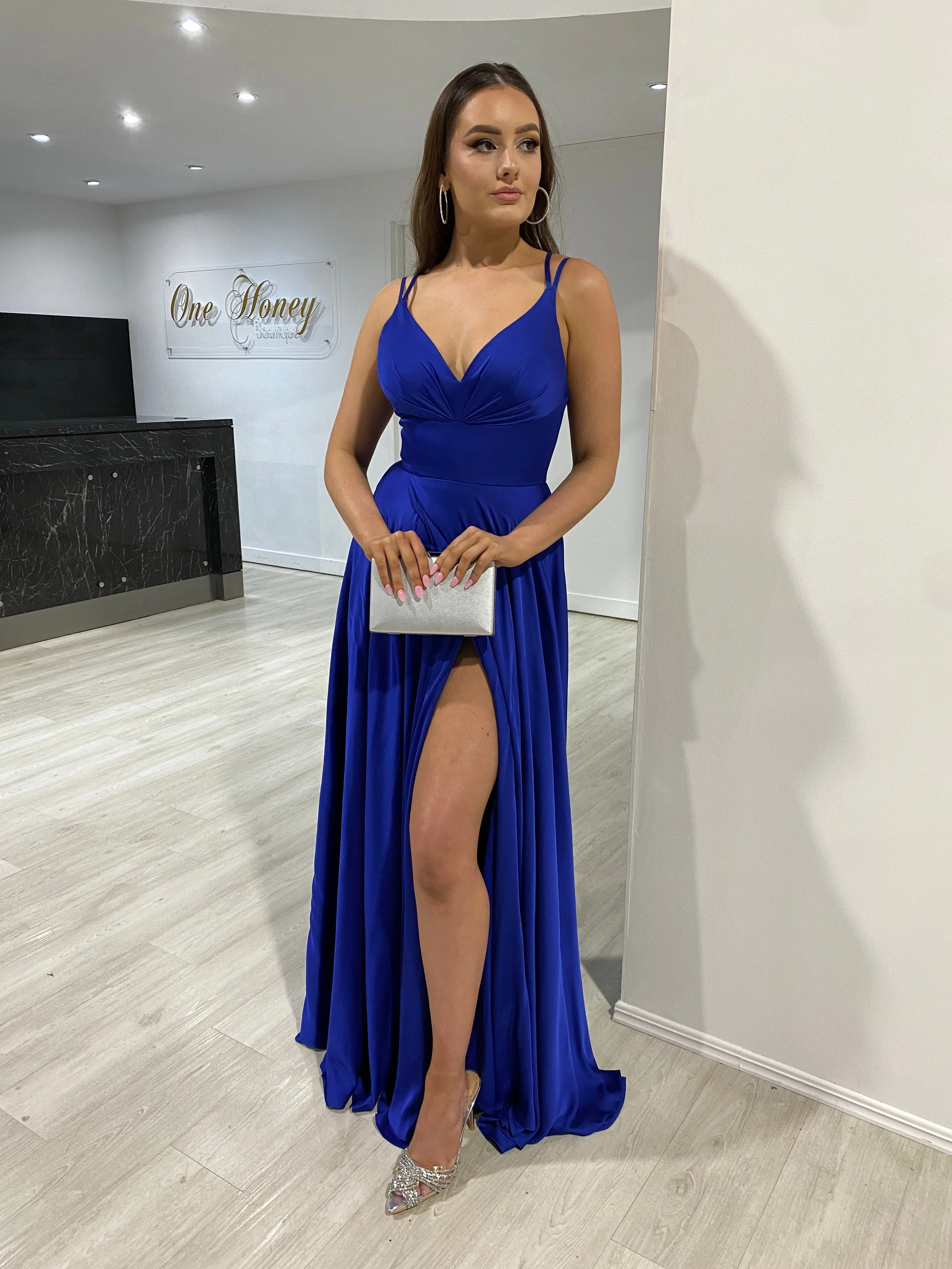 ROSALIA Silky A Line Formal & Prom Dress