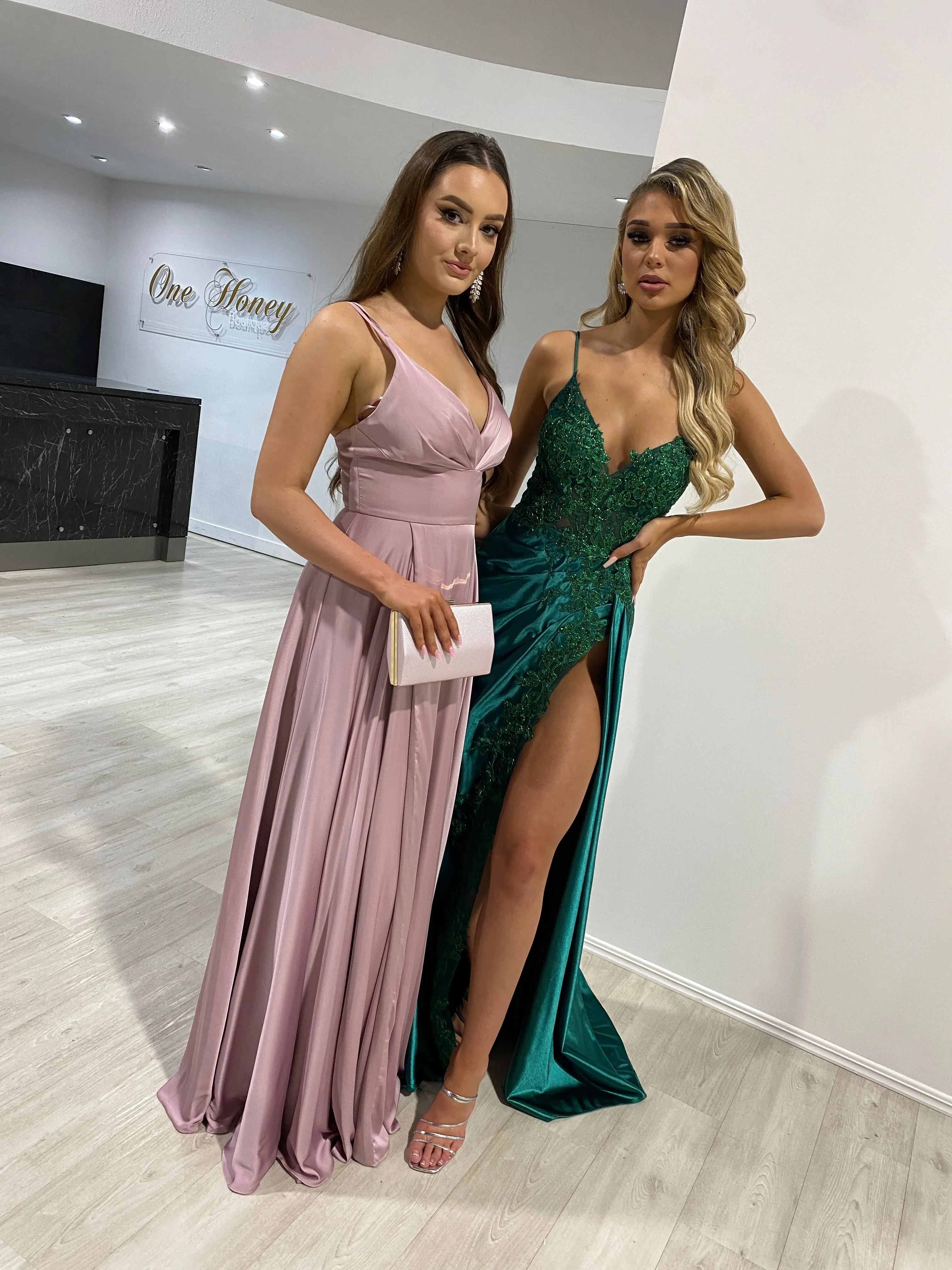 ROSALIA Silky A Line Formal & Prom Dress