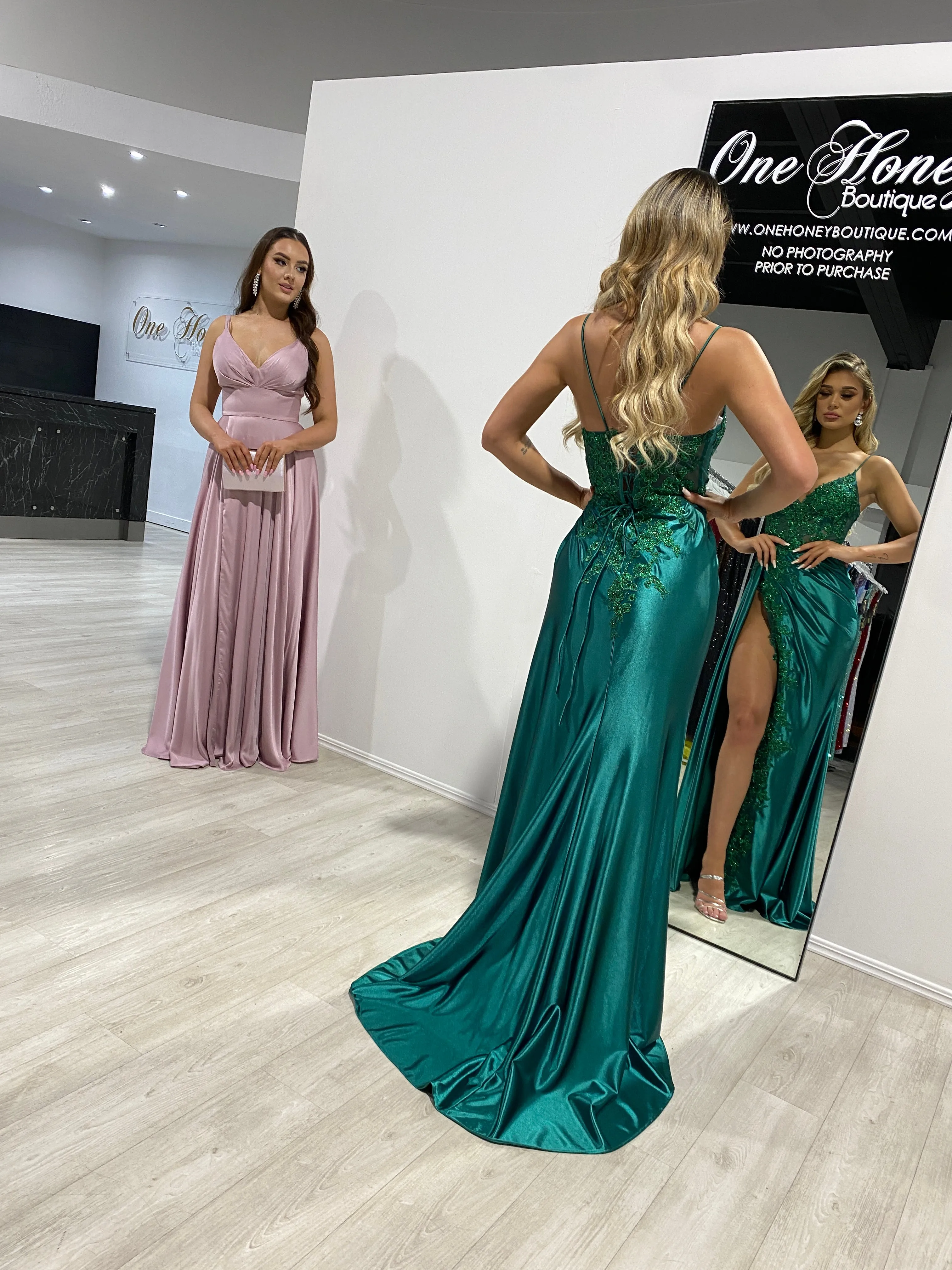 ROSALIA Silky A Line Formal & Prom Dress