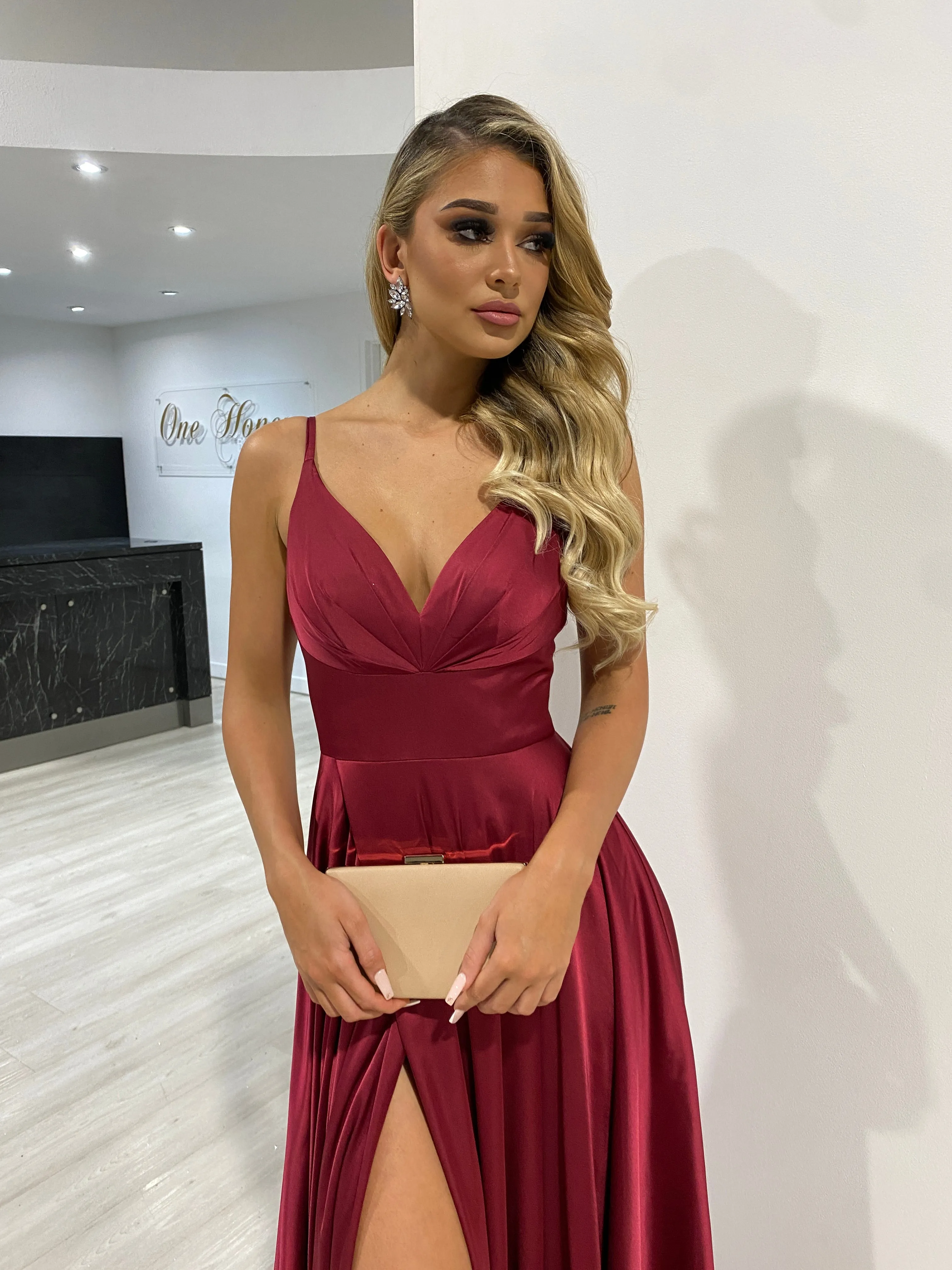 ROSALIA Silky A Line Formal & Prom Dress