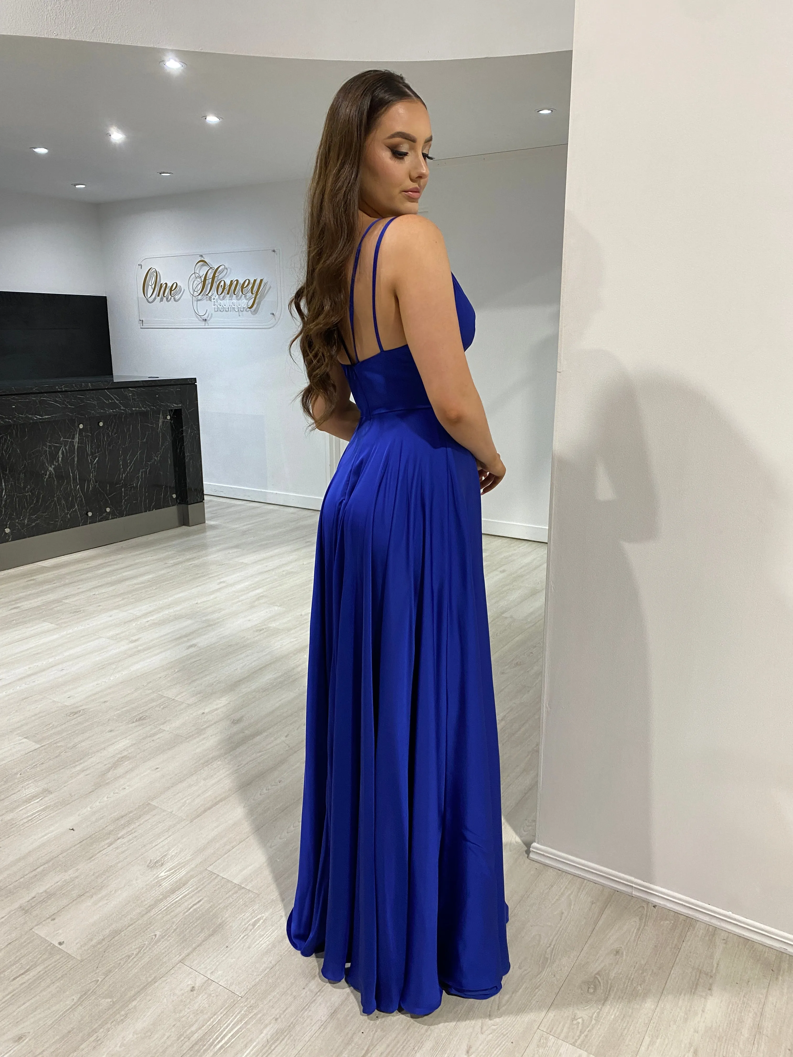 ROSALIA Silky A Line Formal & Prom Dress