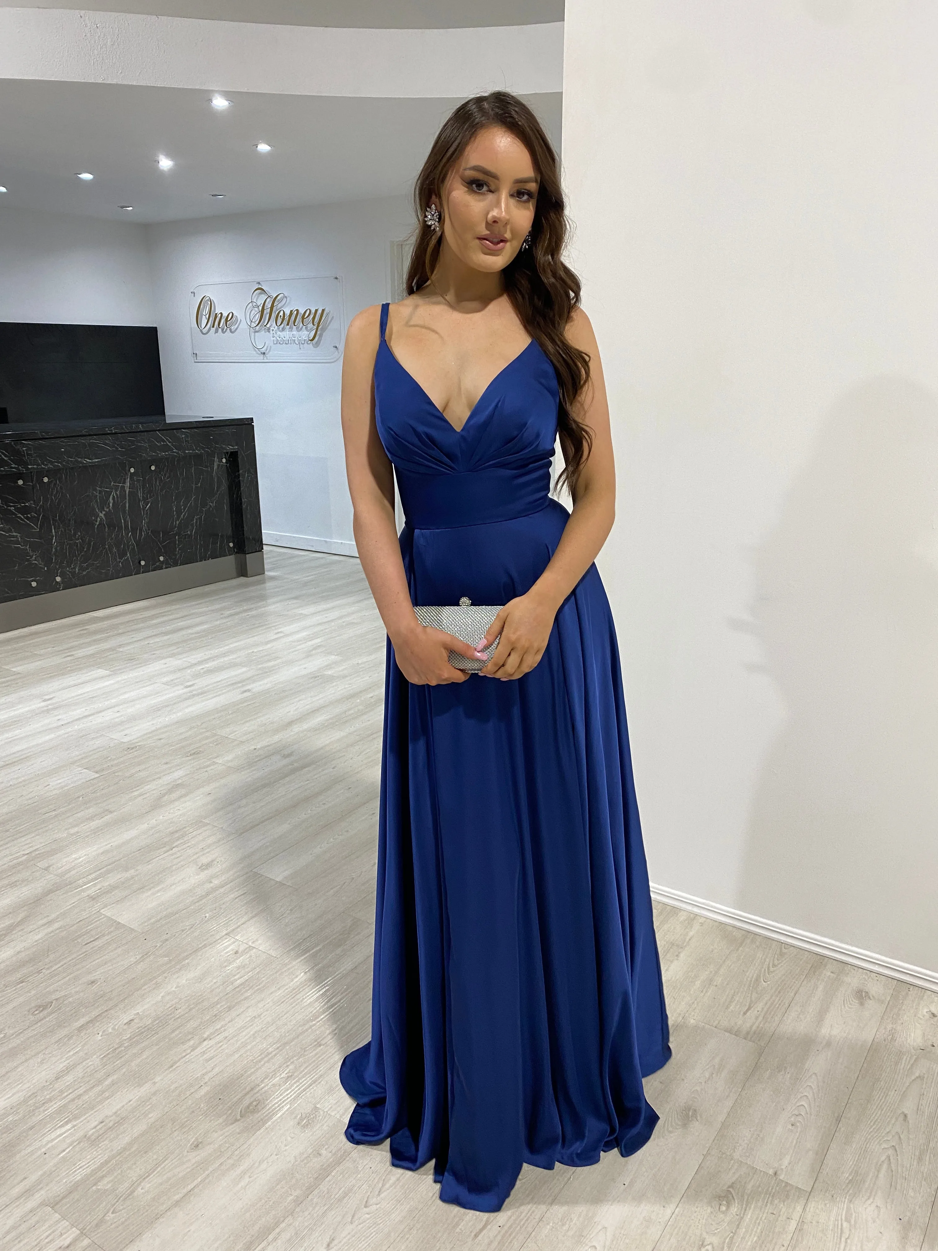 ROSALIA Silky A Line Formal & Prom Dress