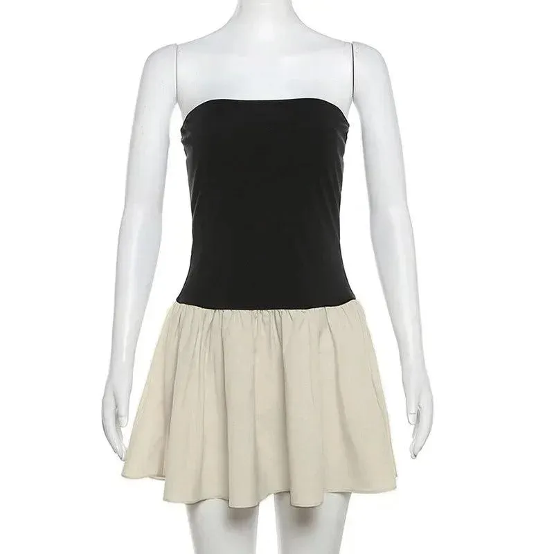 TARUXY Summer Bodycon Mini Dress: Chic Off-Shoulder Style