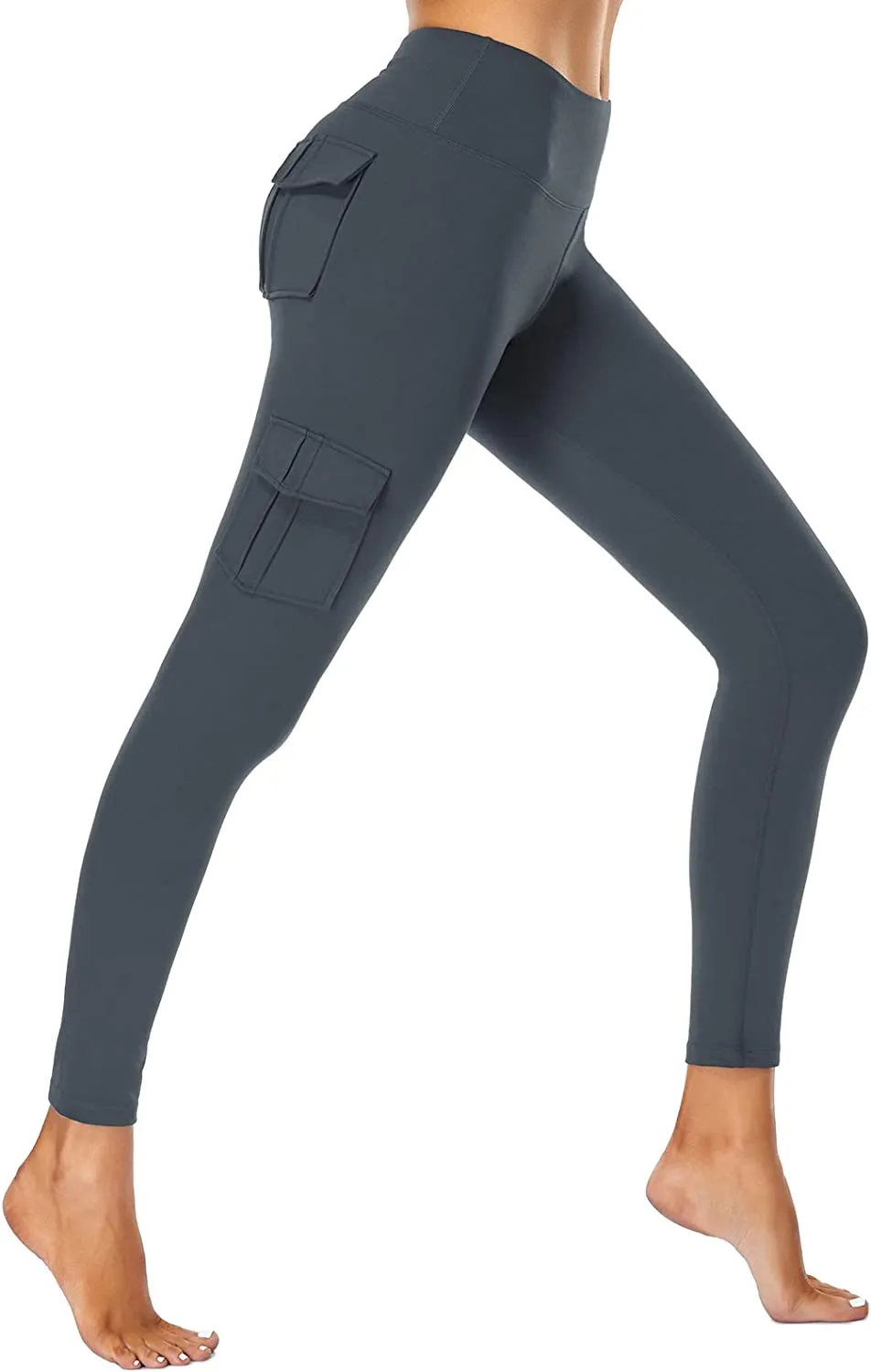 Wholesale Woman's High Waist Cargo Sports Leggings